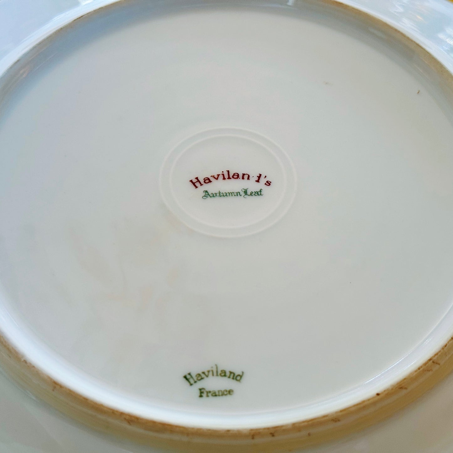 Haviland's "Autumn Leaf" Dinner Set for Two