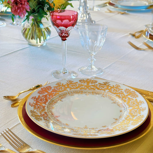 Four Raynaud "Chelsea" Dinner Plates