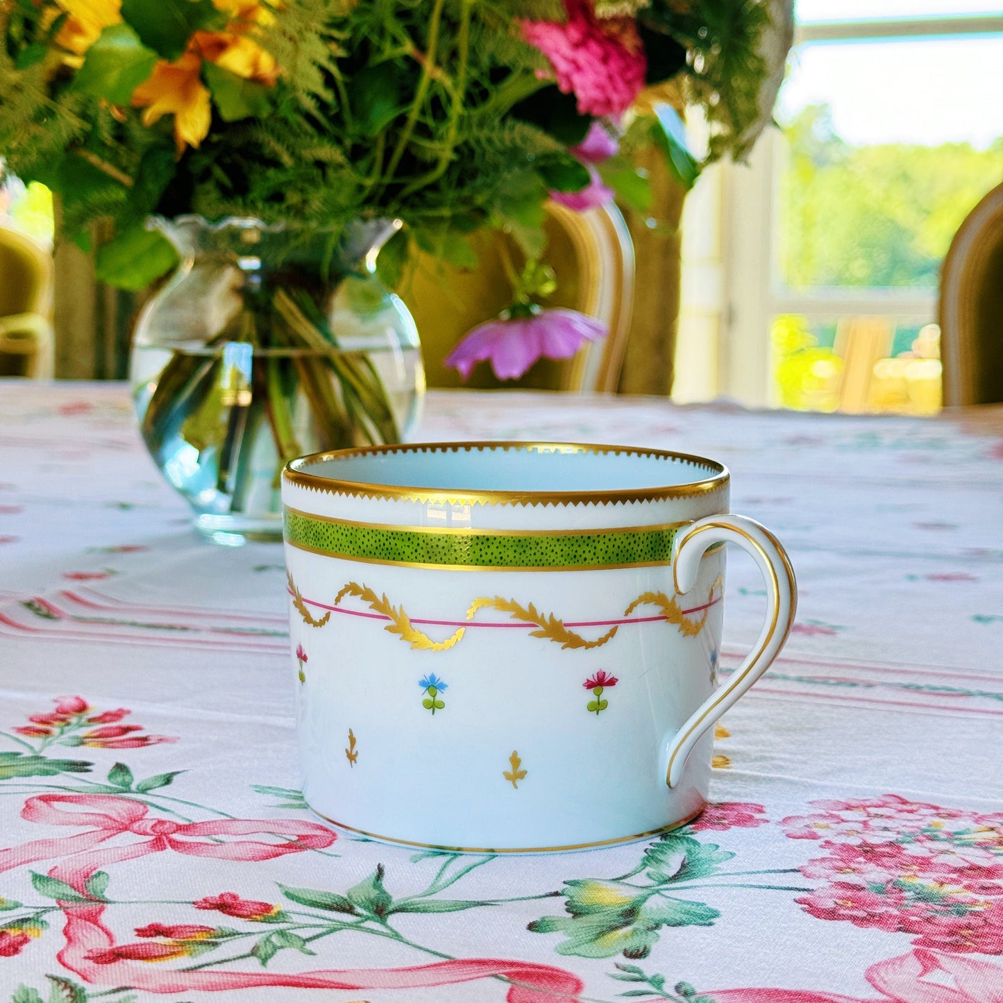 Haviland "Vieux Paris" Breakfast Cup