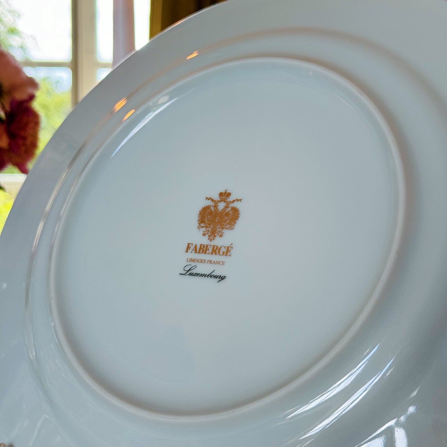 Fabergé "Luxembourg" Dinner Plate Green