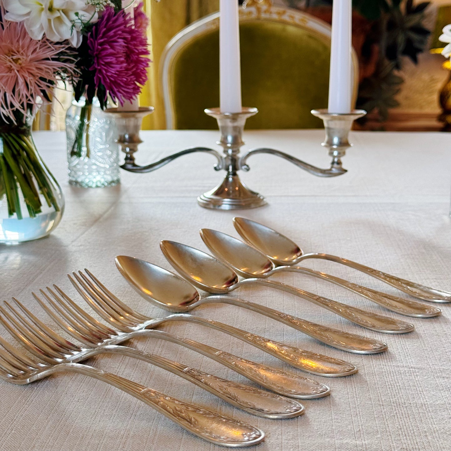 French Apollo Cutlery for Four