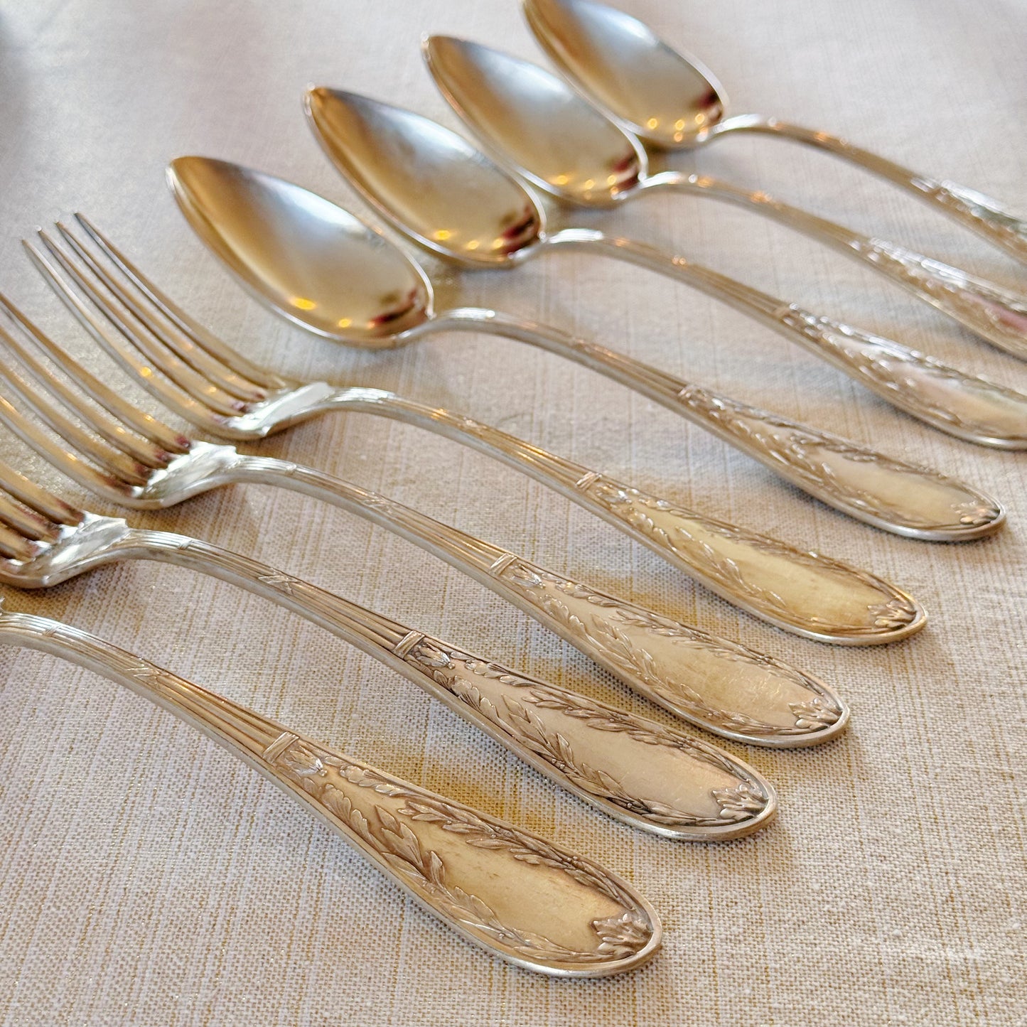 French Apollo Cutlery for Four