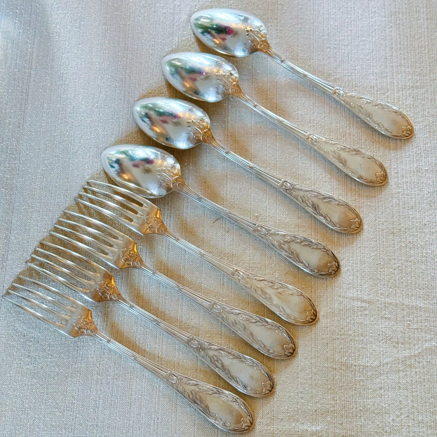 French Apollo Cutlery for Four