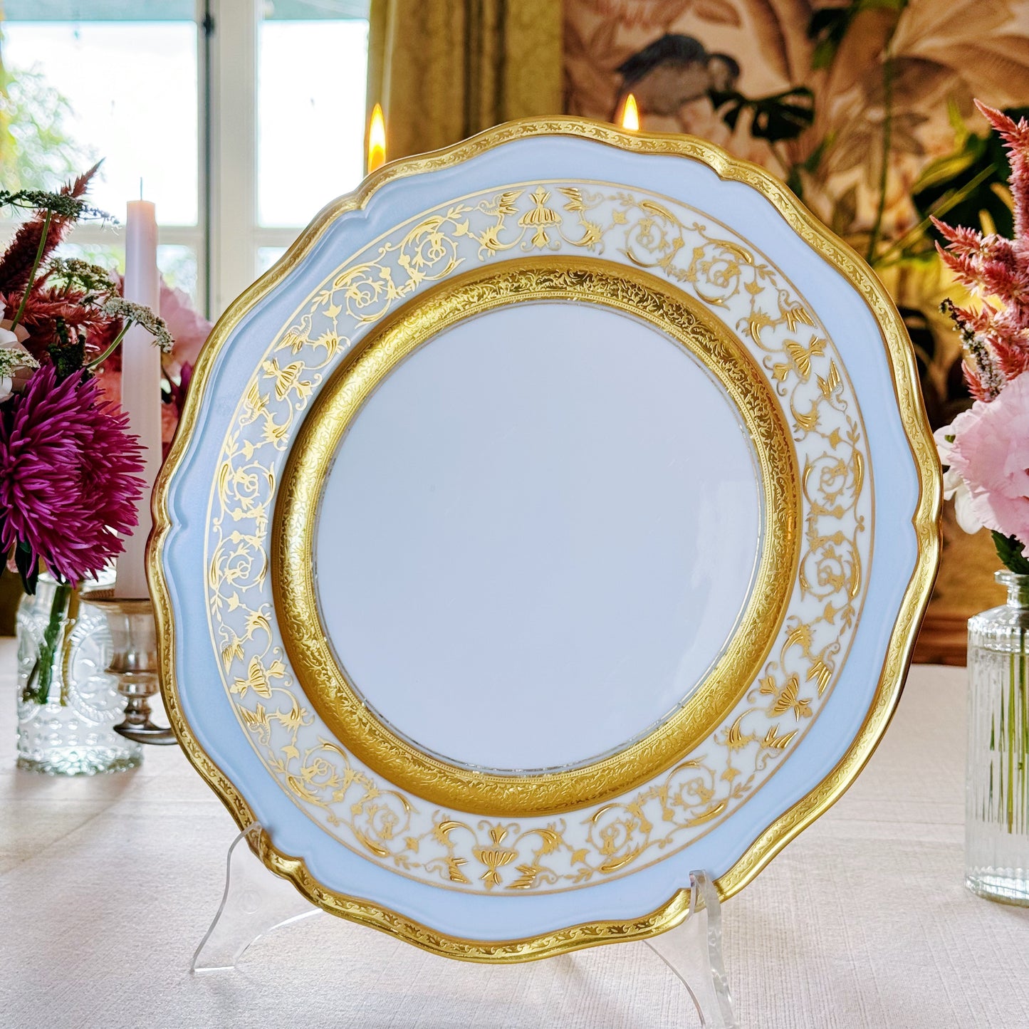 One Raynaud “Scheherazade” Large Dinner Plate