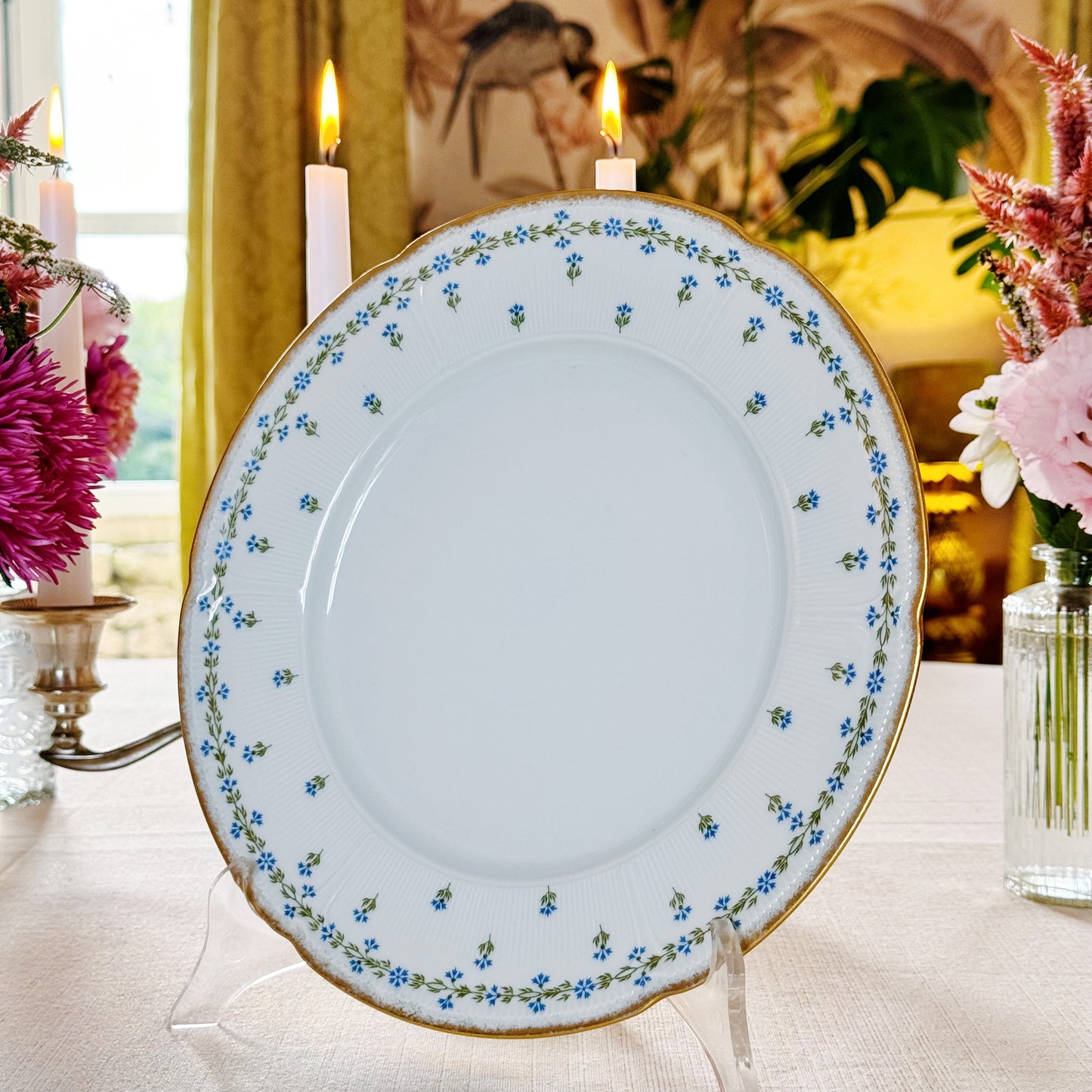 One Royal Limoges “Saint Germain” Dinner Plate