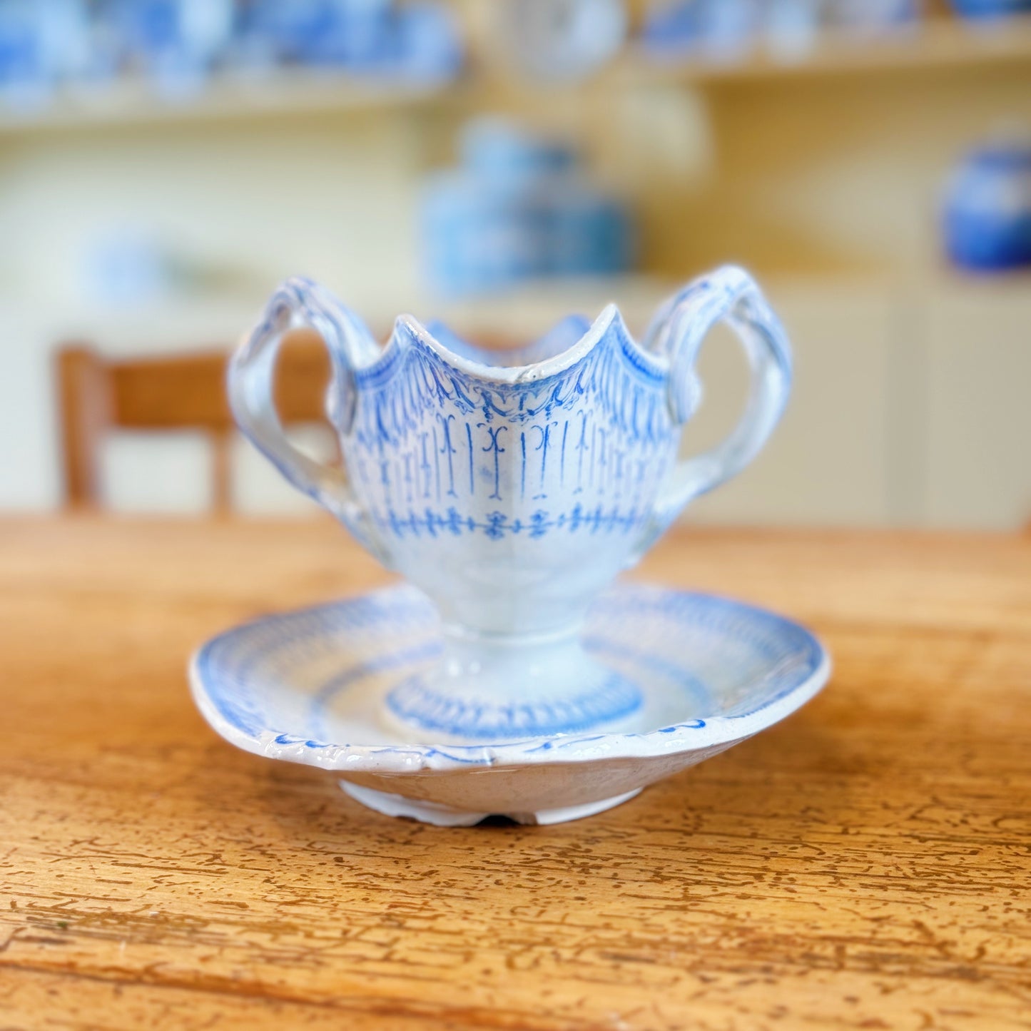 Elaborate Vintage French Gravy Boat