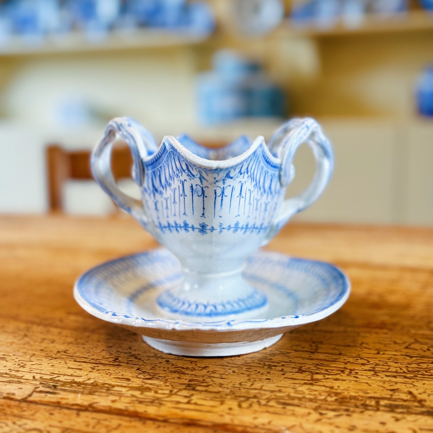 Elaborate Vintage French Gravy Boat