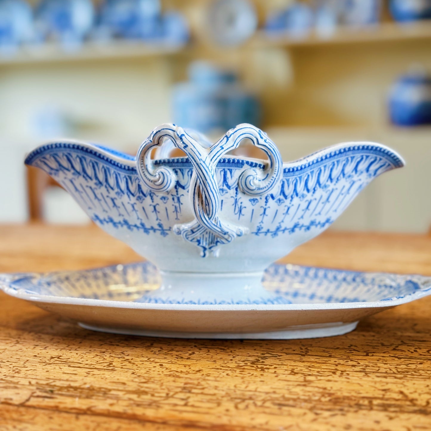 Elaborate Vintage French Gravy Boat